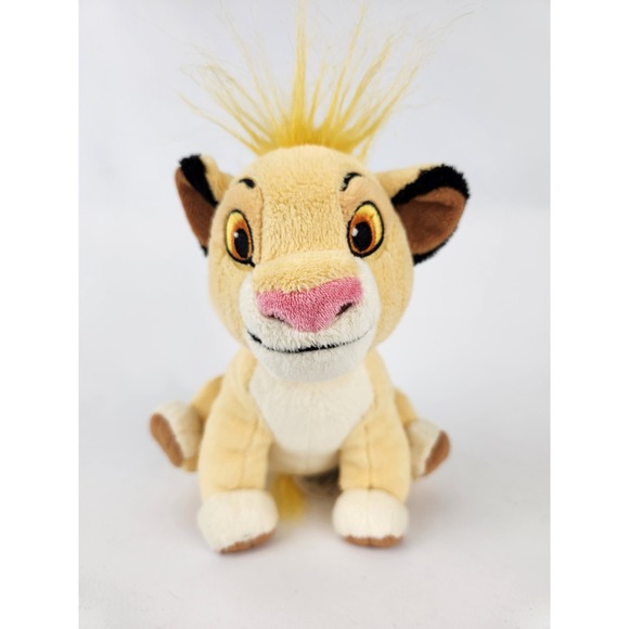 Disney Other - Disney Store Lion King‎ 7" Young Simba Plush Stuffed Animal Toy Soft Stuffy DVD